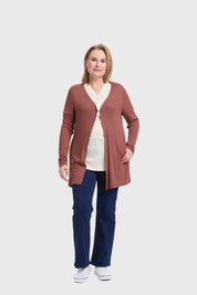 Sweater Mujer Tapado Café