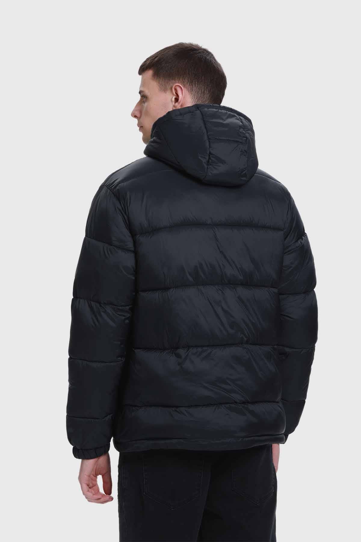 Parka Hombre Básica Negro