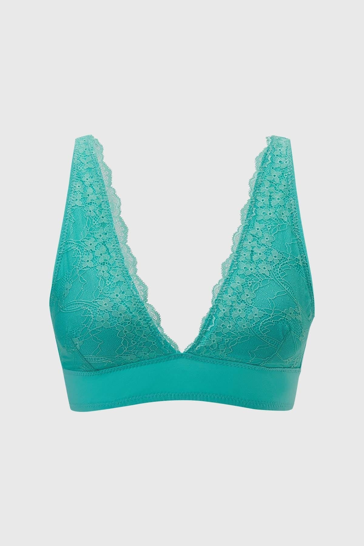 Sostén Mujer Peto Tipo Bralette Aqua