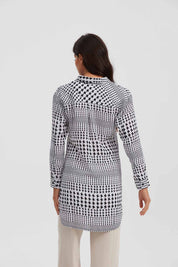 Blusa Mujer Tipo Camisa Blanco