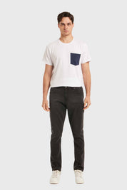 Jeans Hombre Slim Negro