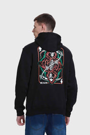 Polerón Hombre Hoodie Print Negro