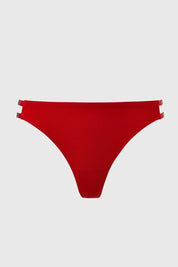 Calzón Mujer Colaless Encaje Rojos