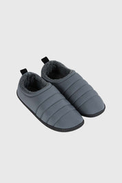 Pantufla Hombre Zapatilla Descanso Gris