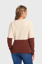 Sweater Mujer Chenille Café
