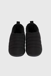 Pantufla Hombre Zapatilla Descanso Negro