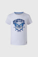 Polera Niña Print Blanco