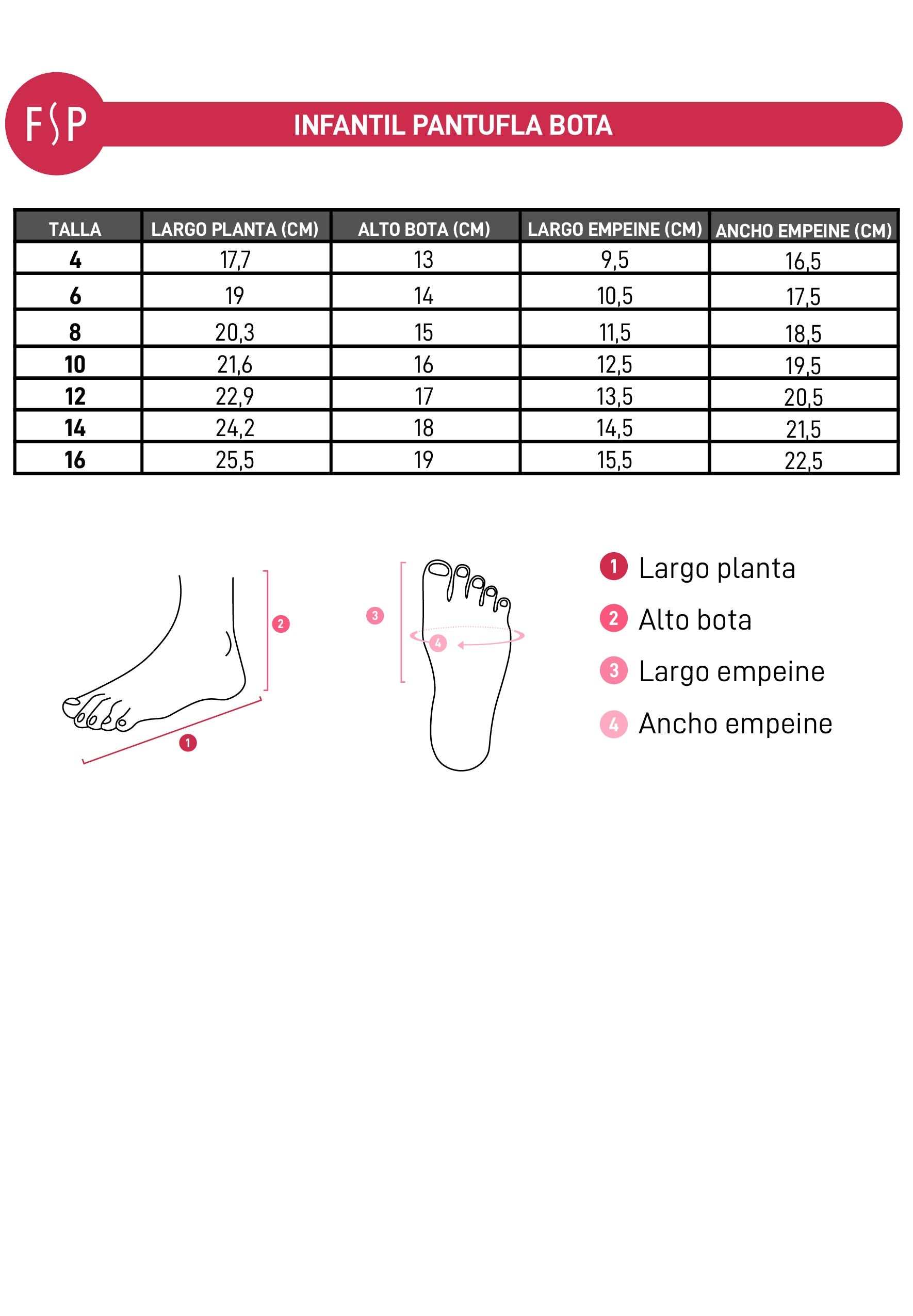 Pantufla Niña Bota Conejo Rosado