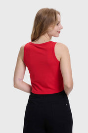 Polera Mujer Sudadera Rojo