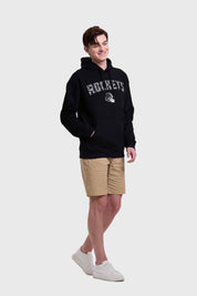Polerón Hombre Hoodie Print Negro