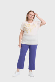 Polera Mujer Dorada Arena
