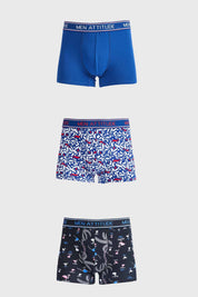 Boxer Hombre Tripack Básico Rojo