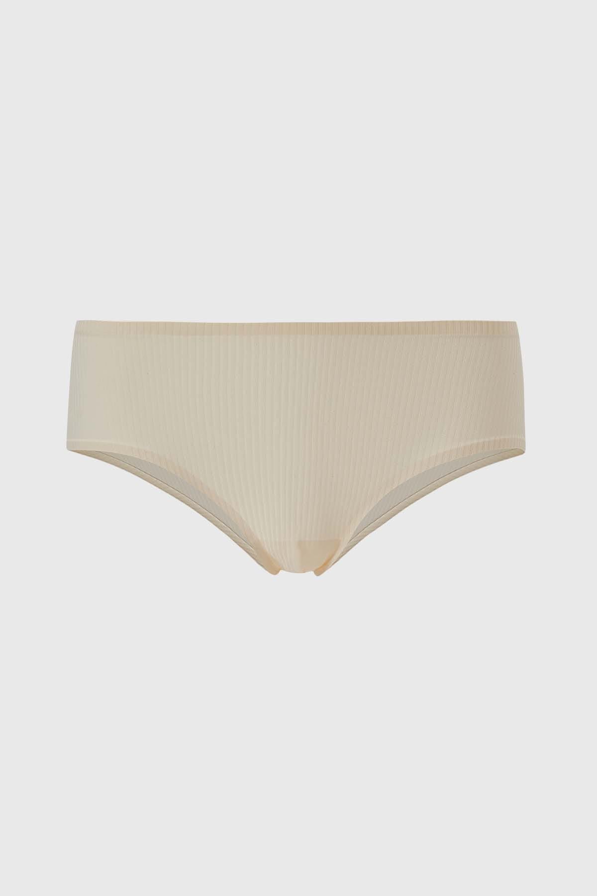 CALZÓN MUJER PANTALETA LISO CRUDO