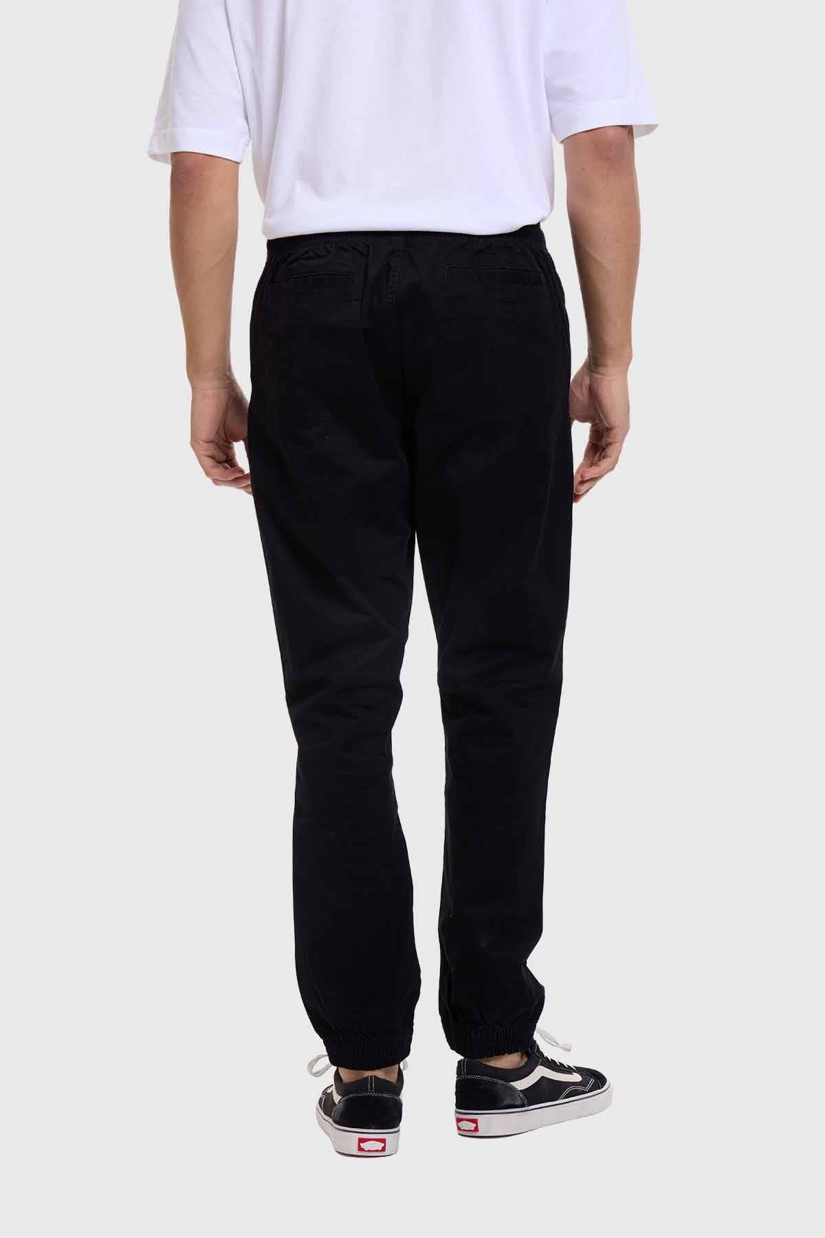 Pantalón Hombre Jogger Twill Negro