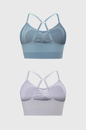 Sostén Mujer Bipack Peto Celeste