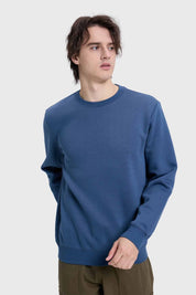 Polerón Hombre Básico Azul