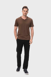 Pantalón Buzo Hombre Calce Recto Azul