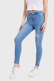 Jeans Mujer Skinny Lia Azul