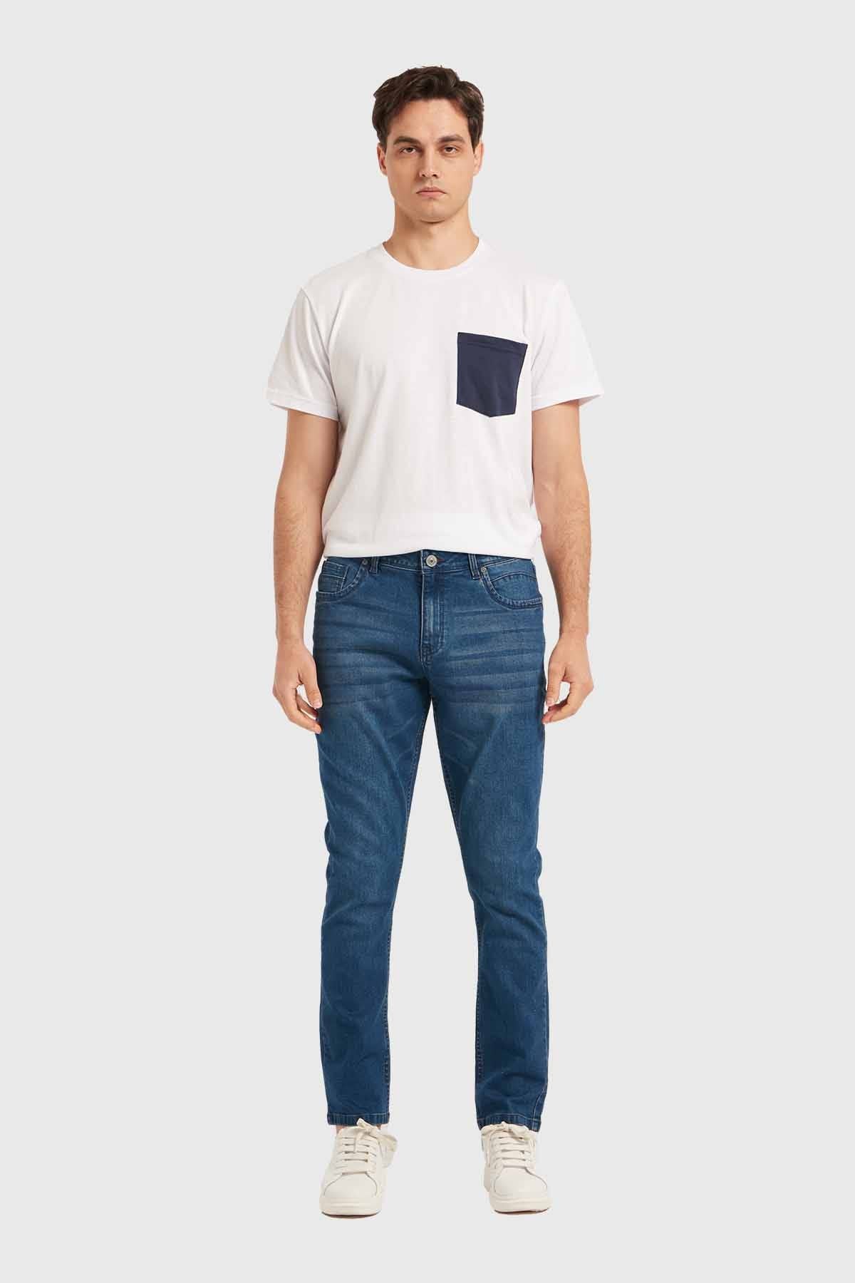 JEANS HOMBRE SLIM 701 AZUL I