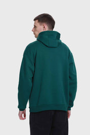 Polerón Hombre Print College Verde