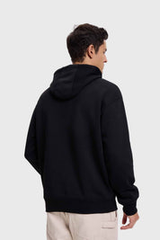 Polerón Hombre Hoodie Print Negro