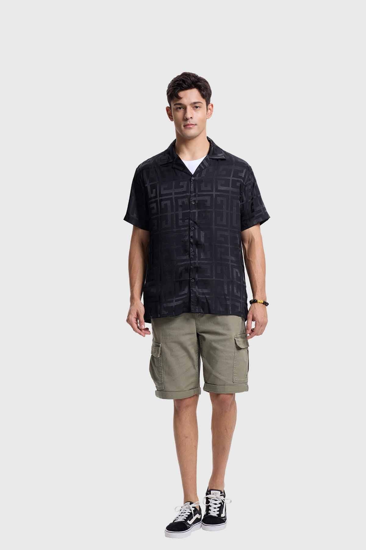 Camisa Hombre Negro