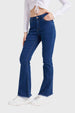 Jeans Mujer Flare Monse Azul