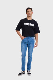 Jeans Hombre Skinny Azul