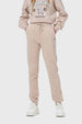 Pantalón Buzo Niña Jogger Beige