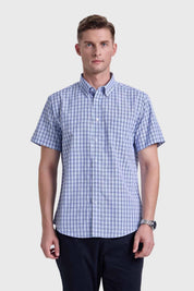 Camisa Hombre Casual Celeste