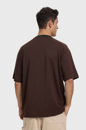 Polera Hombre Futbol Chocolate