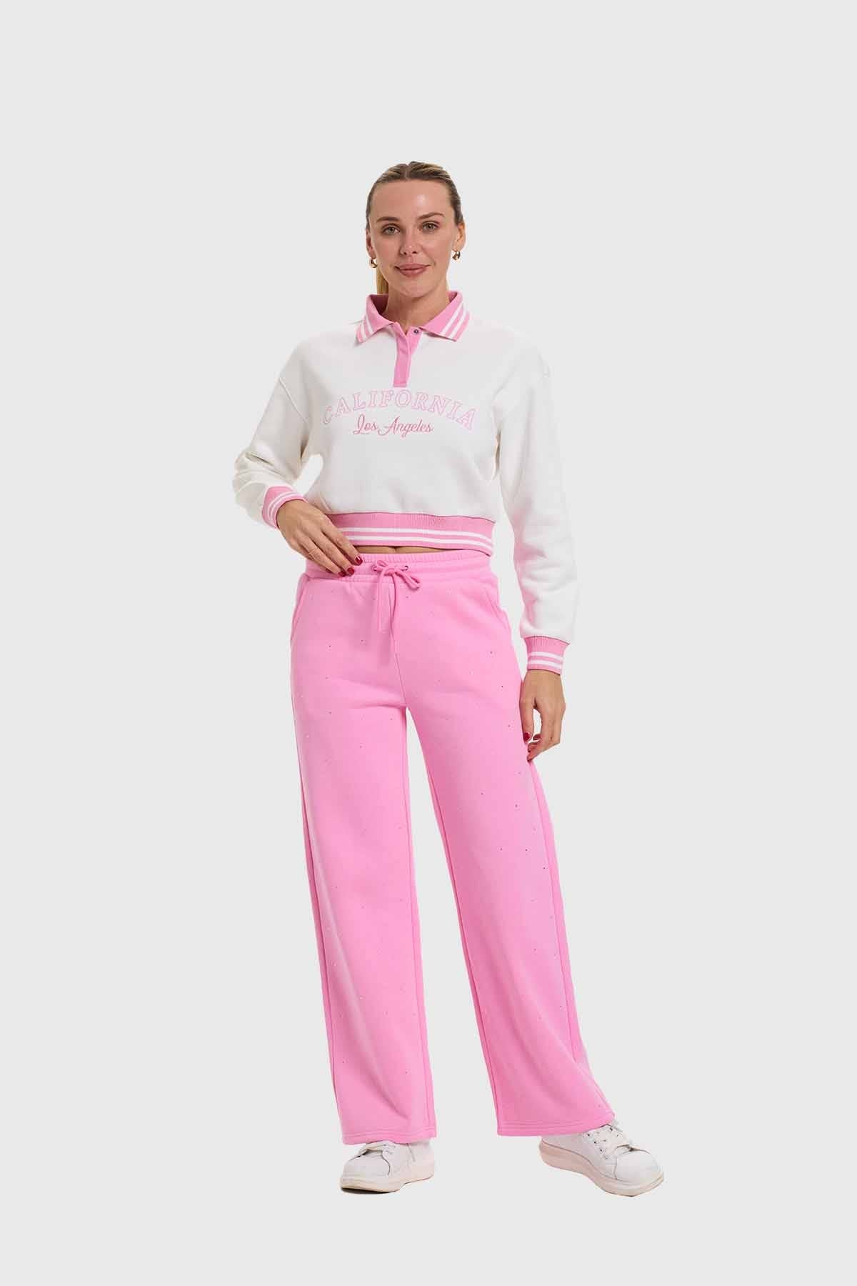 Polerón Mujer Preppy Rosado