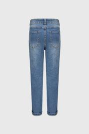 JEANS NIÑO FIVE POCKET BÁSICO AZUL