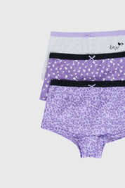 Calzón Niña Tripack Lila