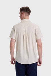 CAMISA HOMBRE LINO CRUDO