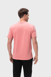 Polera Hombre Casual Básica Damasco