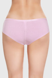 CALZÓN MUJER DEPORTIVO SHORT LISO COSTURA LILA