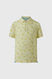 Polera Niño Piqué Print Amarillo