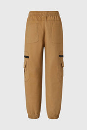 Pantalón Niño Gabardina Bolsillo Caqui