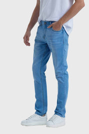 JEANS HOMBRE SLIM 701 l AZUL CLARO