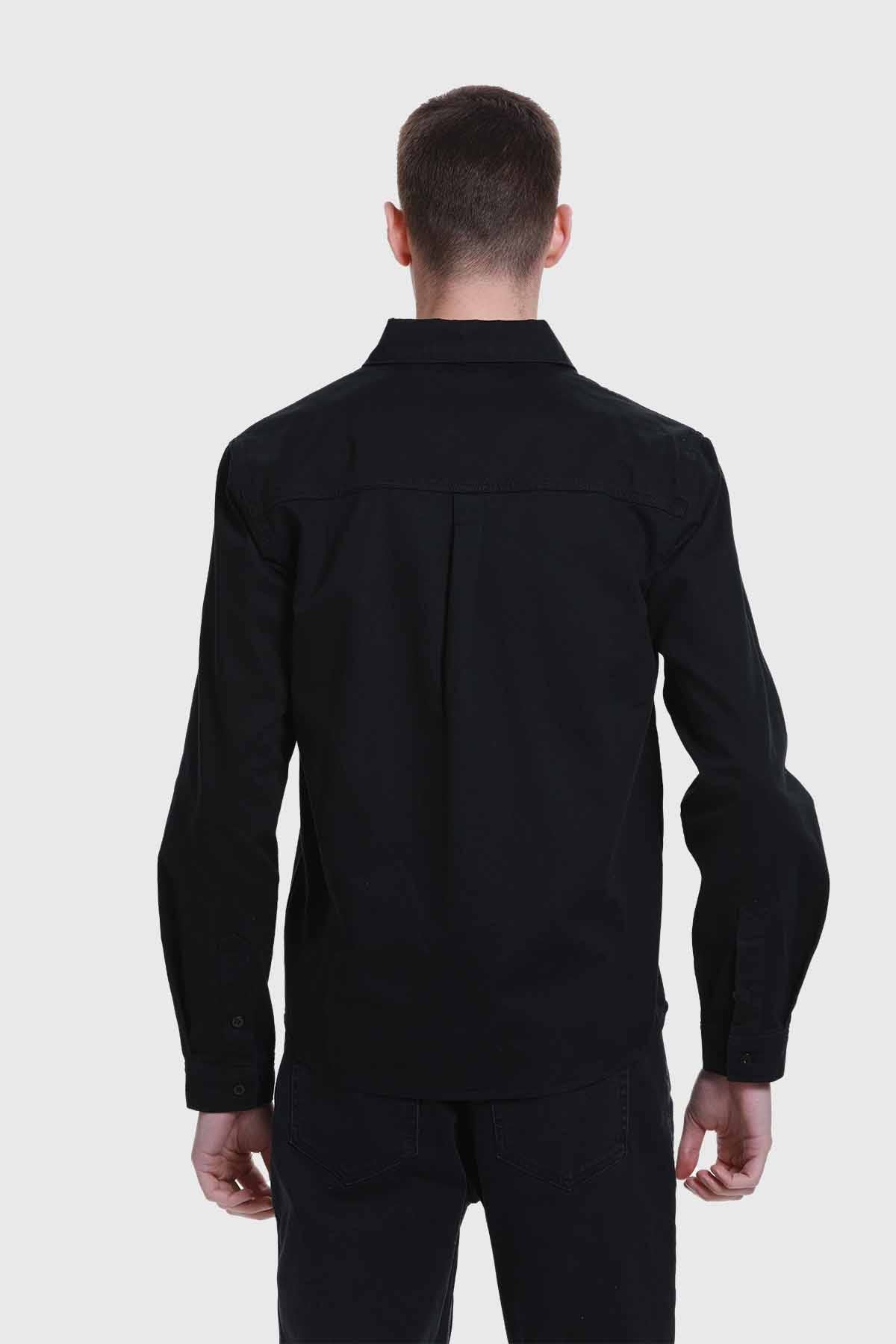 CAMISA HOMBRE SOBRECAMISA CON BOLSILLO GRIS