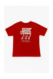 Polera Niño Print Rojo