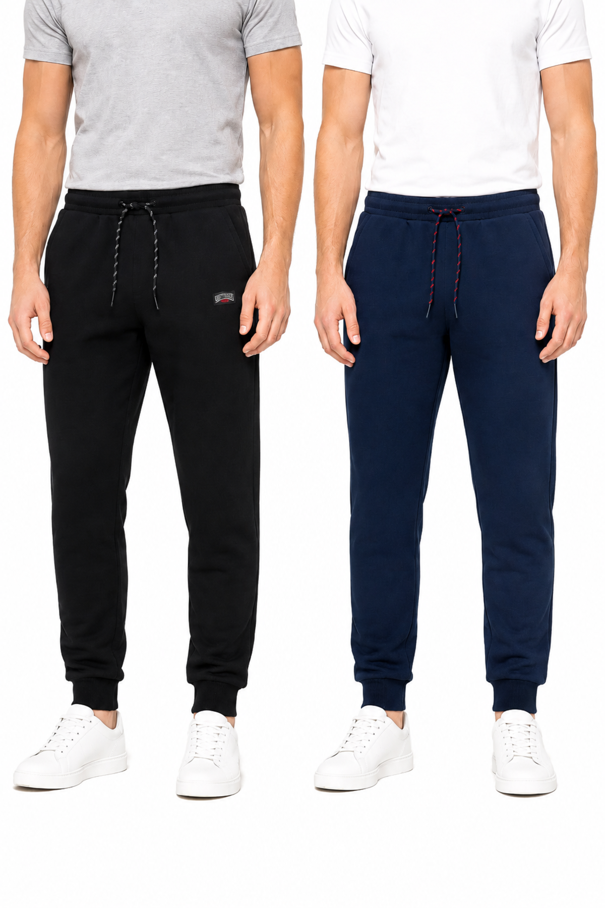 Pantalón Buzo Bipack Niño Pitillo Negro