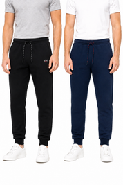 Pantalón Buzo Bipack Niño Pitillo Negro
