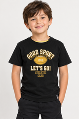 Polera Slim Niño Negro
