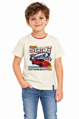 Polera Slim Niño Crudo