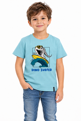 Polera Slim Niño Aqua