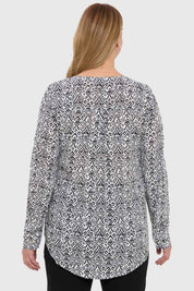 Blusa Mujer Pinza Pliegue Delantero Crudo