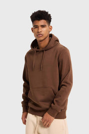 Polerón Hombre Hoodie Básico Chocolate