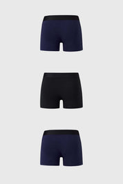 Boxer Hombre Tripack Azul